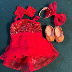 American Girl Sparkly Jazz Outfit NIB